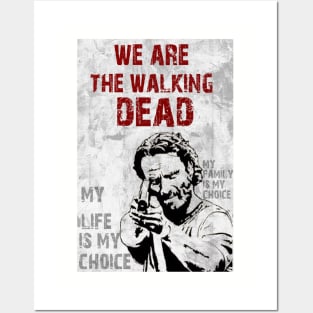 rick grimes Posters and Art